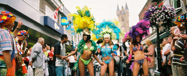 carnaval parade dorp